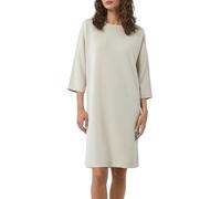 Softes Sweat-Kleid mit U-Boot-Ausschnitt und Fledermausärmeln beige 46