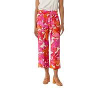 Comma Stoffhose mit All-Over-Print