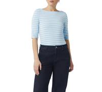 comma - T-Shirt blau - Gr. - 44