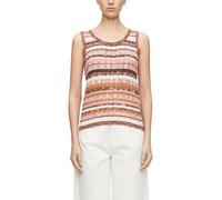 comma - Strickpullunder beige|mehrfarbig - Gr. - 36