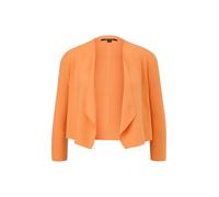 Strickjacke COMMA Gr. S (36), orange Damen Strickjacken kurze extra kurz und ohne Verschluss (11674018-S)