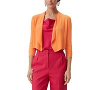 Strickjacke COMMA Gr. M (38), orange Damen Strickjacken kurze extra kurz und ohne Verschluss (11674018-M)