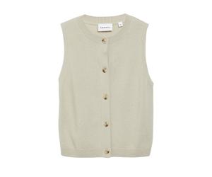 comma - Strickjacke beige - Gr. - 40