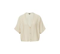 comma - Strickjacke creme - Gr. - M