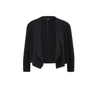 Strickjacke COMMA Gr. S (36), blau (navy) Damen Strickjacken kurze mit offener Vorderseite (87745748-S)