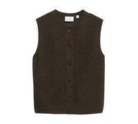 comma - Strickjacke braun - Gr. - 46