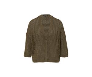 comma - Strickjacke braun - Gr. - M