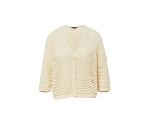 comma - Strickjacke creme - Gr. - XL