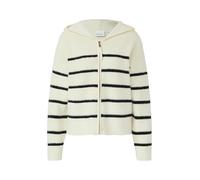 Strickjacke creme|schwarz 40