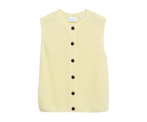 comma - Strickjacke gelb - Gr. - 46