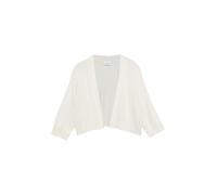 Strickjacke COMMA, Herren, Gr. S (36), ecru, Strick, Obermaterial: 66% Lyocell, 34% Baumwolle, unifarben, regular fit normal, ohne Ausschnitt, Bündchen, Strickjacken Strickjacke, mit Bündchen (2835563