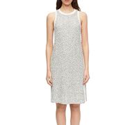 comma - Kleid schwarz/creme - Gr. - 46