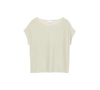 Comma Damen Rundhalspullover Strick mit Glitzergarn 65% Viskose/35% Polyester eggnog Gr. 42