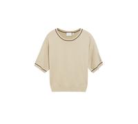 comma - Strickpullover beige - Gr. - 46