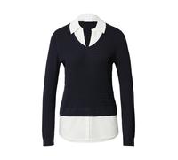 comma - Strickpullover blau - Gr. - 36