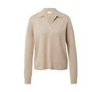 Comma Feinstrickpullover aus Viskosemix mit Polokragen Damen Melange Größe 36