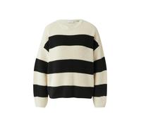 comma - Strickpullover creme|schwarz - Gr. - L