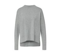 Comma Feinstrickpullover IDENTITY aus Viskosemix mit Ziernaht Grau Größe 36