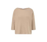 Strickpullover COMMA Gr. 38, beige Damen Pullover Rundhalspullover mit Drop-Shoulder Naht (48613758-38)