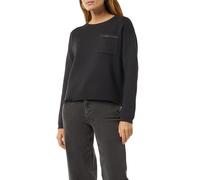 Comma Strickpullover mit Schmuckdetail und Glitzergarn