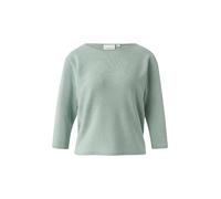 Comma Pullover Relaxed-Fit – Viskose-Mix, Strick-Optik – Mint, Größe 44