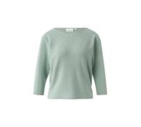 comma Relaxed Fit Pullover aus Viskose-Mix in Strick-Optik in Mint, Größe 46