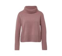 comma Strickpullover mit Rollkragen in Mauve, Größe 34
