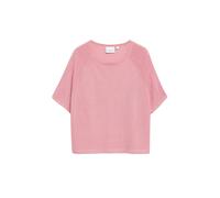 comma - Kurzärmeliger Strickpullover pink - Gr. - L
