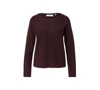 Strickpullover COMMA, Damen, Gr. 44, rot (brick rot), Strick, Obermaterial: 80% Viskose, 20% Polyamid, casual, Pullover (97055056-44) brick rot