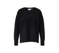 Comma Strickpullover Damen Gr. 40 Schwarz – 72% Viskose, 28% Polyester