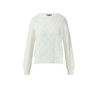 comma - Strickpullover weiß - Gr. - 42