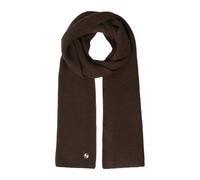 comma - Strickschal aus Wolle braun - Gr. - ONE SIZE