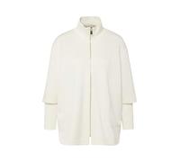 comma Blazer aus Viskose-Mix mit aufgesetzten Eingrifftaschen in Offwhite, Größe 42