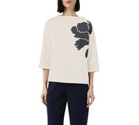 Comma Sweatshirt aus leichtem Scuba mit 3/4-Ärmeln