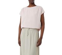 Comma Sweatshirt aus Modalmix mit Faltendetail