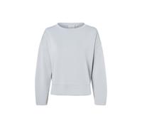 COMMA Damen Sweatshirt - Regular Fit, Rundhalsausschnitt, Faltendetail