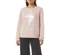 Comma Sweatshirt mit Pailletten-Besatz