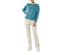 Comma Sweatshirts Blue Green Größe: 42 | Kaputzenpullis Outlet | Damen | Blau