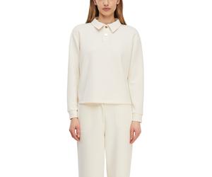 Comma Sweatshirts Offwhite Größe: 42 | Longsleeves Outlet | Damen | Weiß