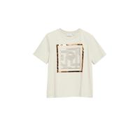 comma - T-Shirt beige - Gr. - 40