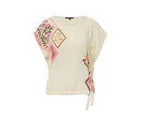 comma - T-Shirt beige - Gr. - 42