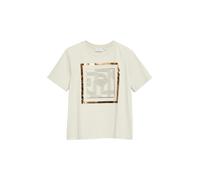 comma - T-Shirt beige - Gr. - 46
