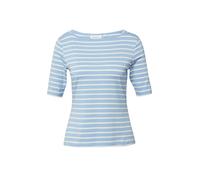 Comma Feminines Streifenshirt aus Viskosejersey