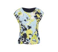 T-Shirt blau|gelb 36