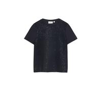 T-Shirt im Materialmix mit Pailletten 42 blau 2178318.5976.42