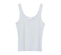 Comma Geripptes Tanktop Blau Größe 42