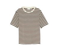 comma - T-Shirt braun|beige - Gr. - 34