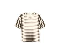 comma - T-Shirt braun/beige - Gr. - 34