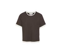 comma - T-Shirt braun - Gr. - 34