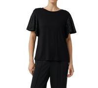 comma T-Shirt Damen schwarz, 44